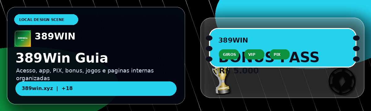 389Win — Cadastro 389Win